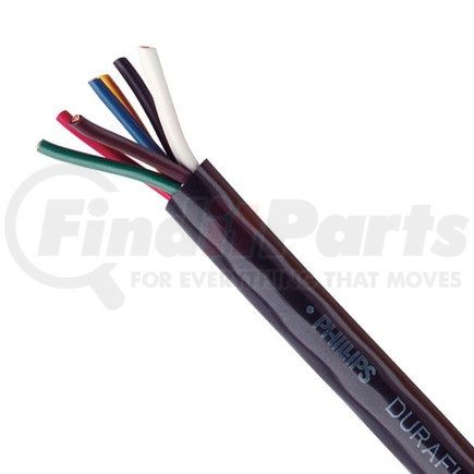 3-202 by PHILLIPS INDUSTRIES - Primary Wire - Duraflex 6 Conductor, 14 Ga., 100 Feet, Spool