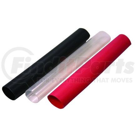 6-306 by PHILLIPS INDUSTRIES - Heat Shrink Tubing - Flexible Dual Wall 1-2/0 Ga., Red, Six/ 6 in. Pieces