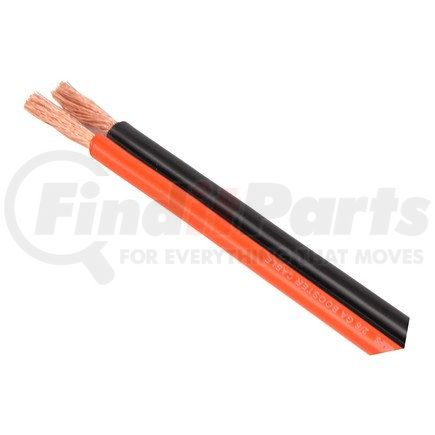 3-523-500 by PHILLIPS INDUSTRIES - Battery Booster Cable - 500 ft. Spool, Orange and Black, 6 ga., 2 Conductor