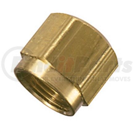 12-8708 by PHILLIPS INDUSTRIES - Brass Compression Fitting Nut - 1/2 in. Tube Size, Pack of 10