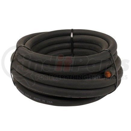 3-502-250 by PHILLIPS INDUSTRIES - Battery Cable - 250 ft. Spool, Black, 6 ga., 133 x 27 Stranding