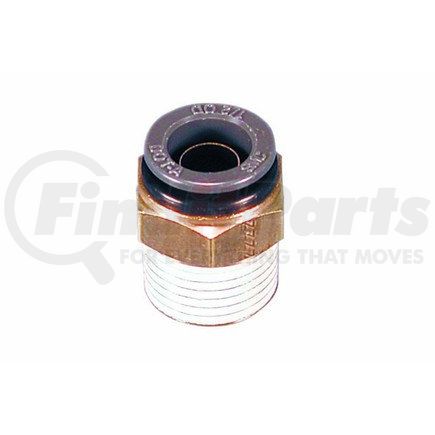 12-93032 by PHILLIPS INDUSTRIES - Bulkhead Fittings - Male Connector 1/8 in. Pipe Size, 3/16 in. Tube Size