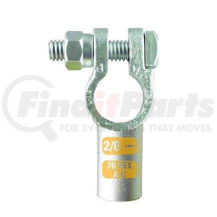 8-1131 by PHILLIPS INDUSTRIES - Battery Cable Clamp - Straight, Copper, Negative, 2 gauge
