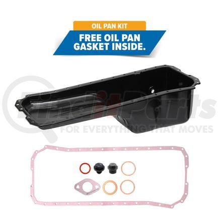 141284 by PAI - Engine Oil Pan Kit - Steel; Black; Fits Cummins 6B Engines.