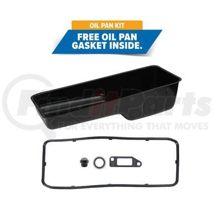 141344 by PAI - Engine Oil Pan - Steel; Black; Fits Cummins ISB / QSB Engines.