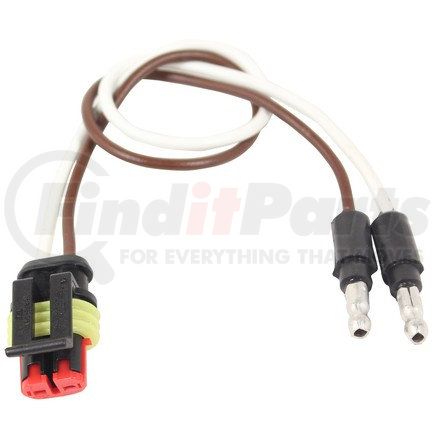 51-96210-25 by PHILLIPS INDUSTRIES - Marker Light Connector - 25-Pieces, 2-Pin AMP, 8 in. with (2) Bullets