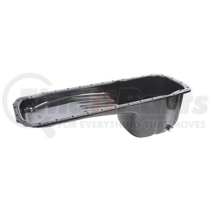 141285 by PAI - Engine Oil Pan - Steel; Black; Fits and fits Cummins M11 Engines.