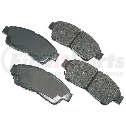 ACT562 by AKEBONO - ProACT Ultra Premium Ceramic Disc Brake Pad Kit