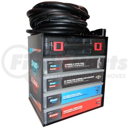 ACRK-DELUXE by AGS COMPANY - SPLICE-LOK / KLEDGE-LOK Master Kit with Storage Cabinet