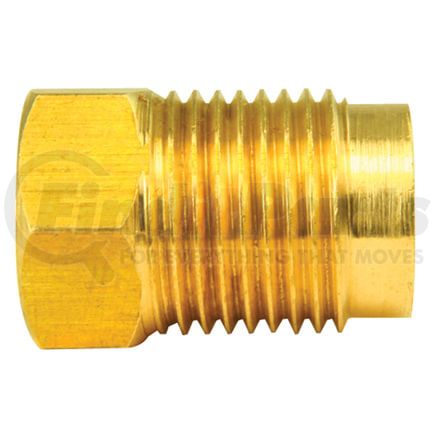 BLF-27 by AGS COMPANY - Brass Adapter, Female(3/8-24 Inverted), Male(9/16-20 Inverted), 10/bag