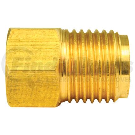 BLF-28 by AGS COMPANY - Brass Adapter, Female(3/8-24 Inverted), Male(9/16-18 Inverted), 10/bag