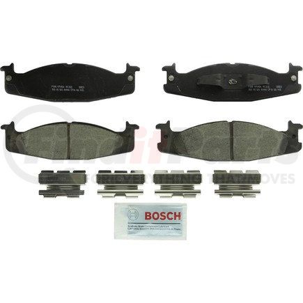 Bosch BC632 Disc Brake Pad Set Bosch QuietCast Brake Pads