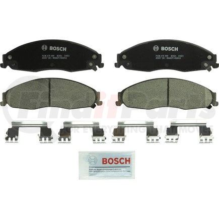 BC921 by BOSCH - Bosch QuietCast Brake Pads