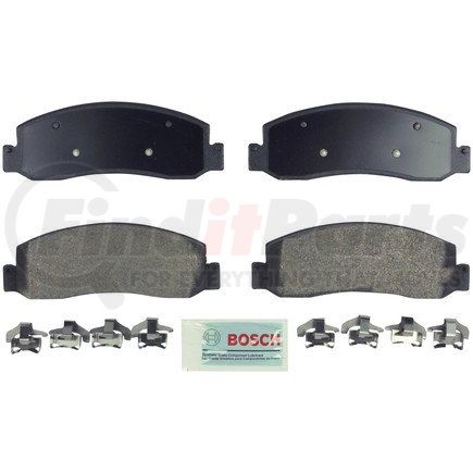 BE1069H by BOSCH - Brake Lining