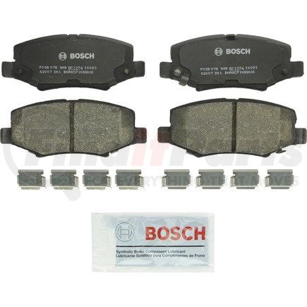 BC1274 by BOSCH - Bosch QuietCast Brake Pads
