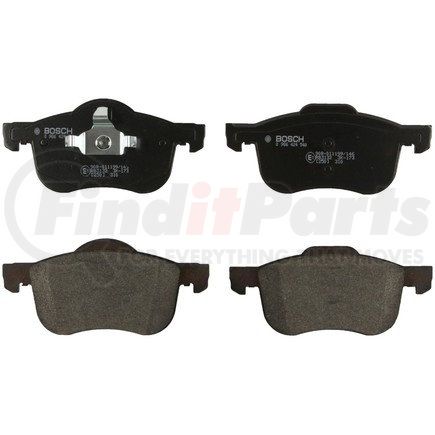 0986424540 by BOSCH - EUROLINE DISC BRAKE PAD SET