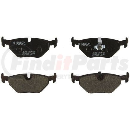 0986424667 by BOSCH - EUROLINE DISC BRAKE PAD SET