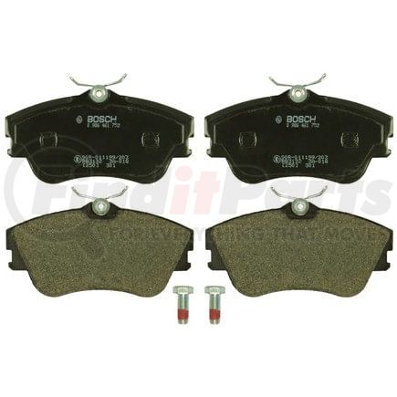 0986461753 by BOSCH - EUROLINE DISC BRAKE PAD SET