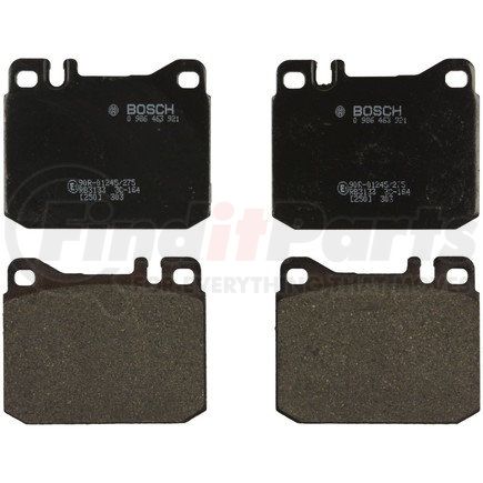 0986463921 by BOSCH - EUROLINE DISC BRAKE PAD SET