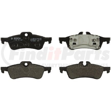 0986494063 by BOSCH - EUROLINE DISC BRAKE PAD SET