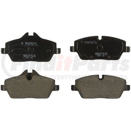 0986494120 by BOSCH - EUROLINE DISC BRAKE PAD SET