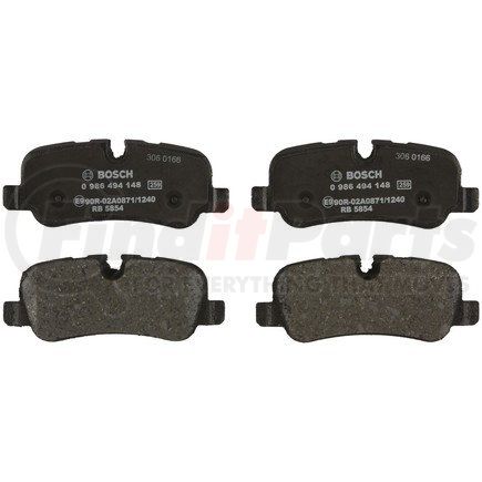 0986494148 by BOSCH - EUROLINE DISC BRAKE PAD