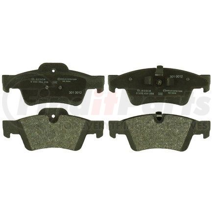 0986494256 by BOSCH - EUROLINE DISC BRAKE PAD