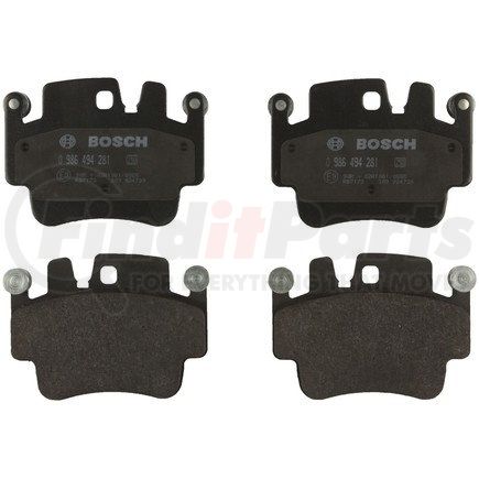 0986494281 by BOSCH - EUROLINE DISC BRAKE PAD