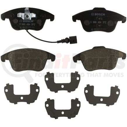 0986494372 by BOSCH - EUROLINE DISC BRAKE PAD