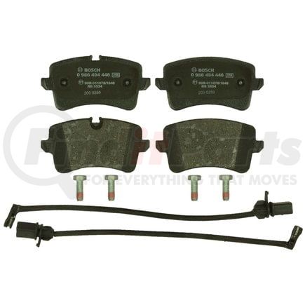 0986494446 by BOSCH - EUROLINE DISC BRAKE PAD SET