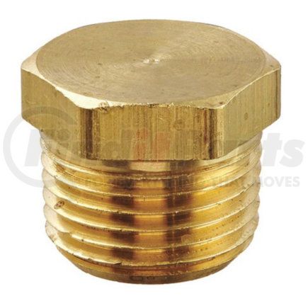 3152X8-CT by WEATHERHEAD - Pipe Brass Hex Head Plug 1/2" Tube Size
