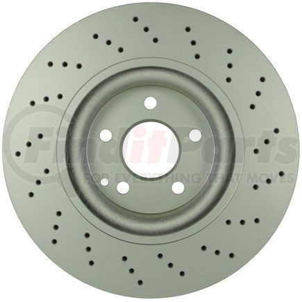 36010980 by BOSCH - Bosch QuietCast Disc Brake Rotor