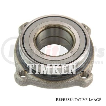 WB000078 by TIMKEN - Preset, Pre-Greased And Pre-Sealed Double Row Ball Bearing Assembly