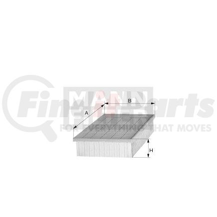 MANN+HUMMEL Filters C38120 Engine Air Filter