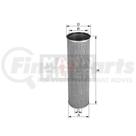 CF22269 by MANN-HUMMEL FILTERS - Safety Element