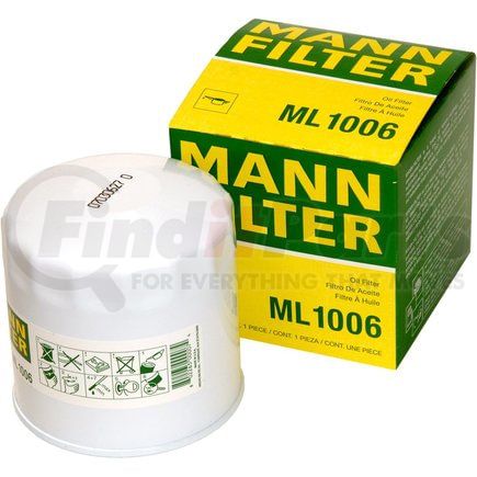 ML1006 by MANN-HUMMEL FILTERS - Engine Oil Filter