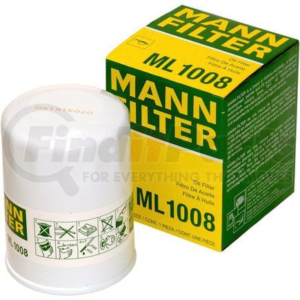 ML1008 by MANN-HUMMEL FILTERS - Engine Oil Filter