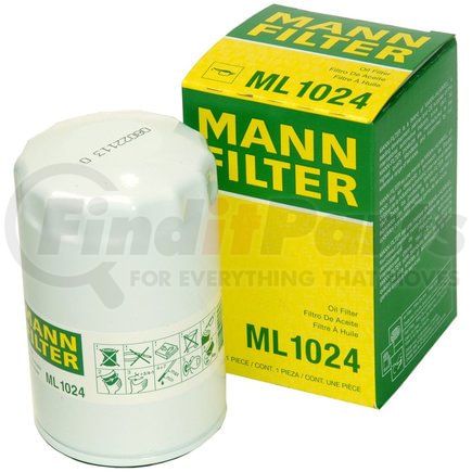 ML1024 by MANN-HUMMEL FILTERS - Engine Oil Filter