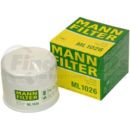 ML1026 by MANN-HUMMEL FILTERS - Engine Oil Filter