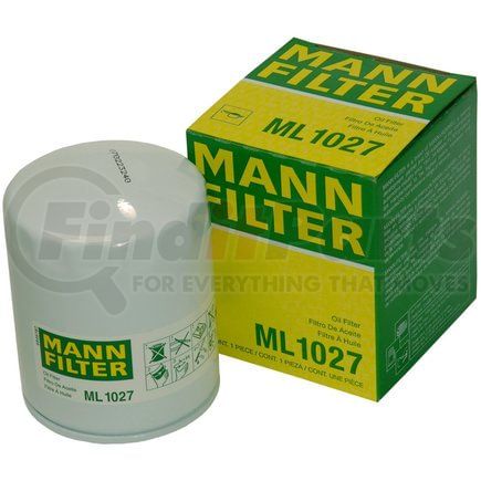 ML1027 by MANN-HUMMEL FILTERS - Engine Oil Filter