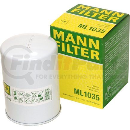 ML1035 by MANN-HUMMEL FILTERS - Engine Oil Filter