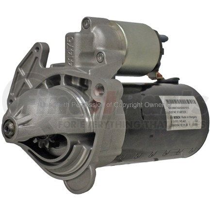 12466 by MPA ELECTRICAL - Starter Motor - 12V, Bosch, CW (Right), Permanent Magnet Gear Reduction