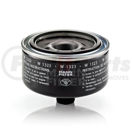 W1323 by MANN-HUMMEL FILTERS - Spin-on Oil Filter