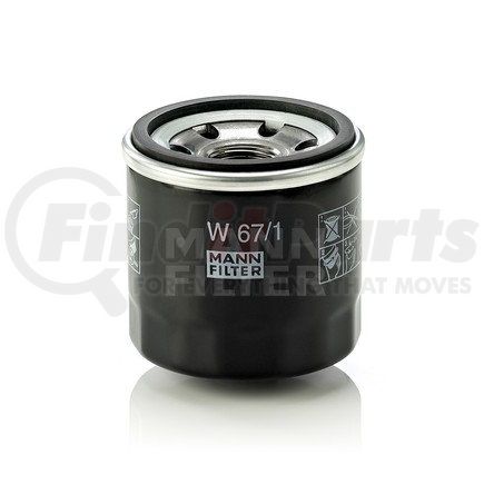 W67/1 by MANN-HUMMEL FILTERS - Engine Oil Filter