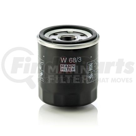 W683 by MANN-HUMMEL FILTERS - MANN-FILTER BASE Spin-On Lube Filter