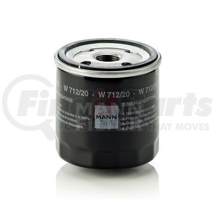 W712/20 by MANN-HUMMEL FILTERS - Engine Oil Filter