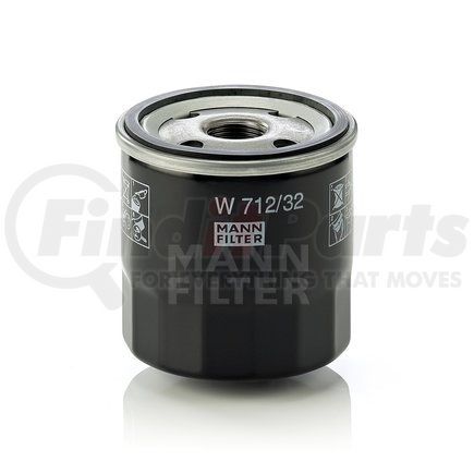 W712/32 by MANN-HUMMEL FILTERS - Spin-on Oil Filter