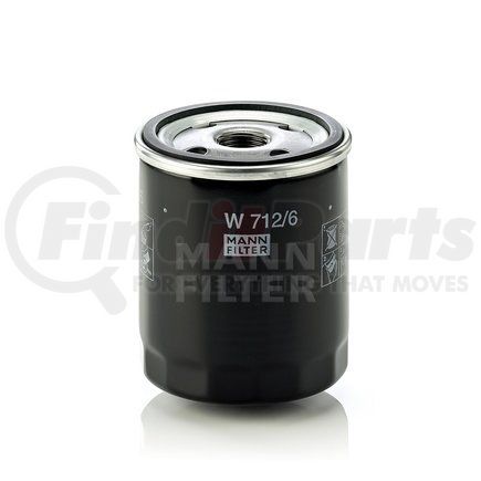 W712/6 by MANN-HUMMEL FILTERS - Engine Oil Filter