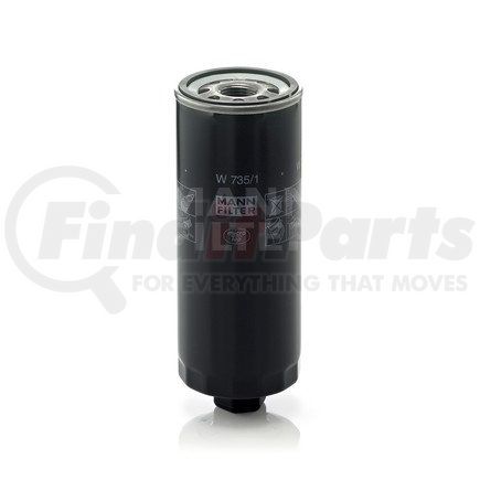 W7351 by MANN-HUMMEL FILTERS - Engine Oil Filter