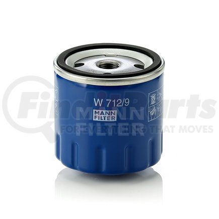 W712/9 by MANN-HUMMEL FILTERS - Spin-on Oil Filter